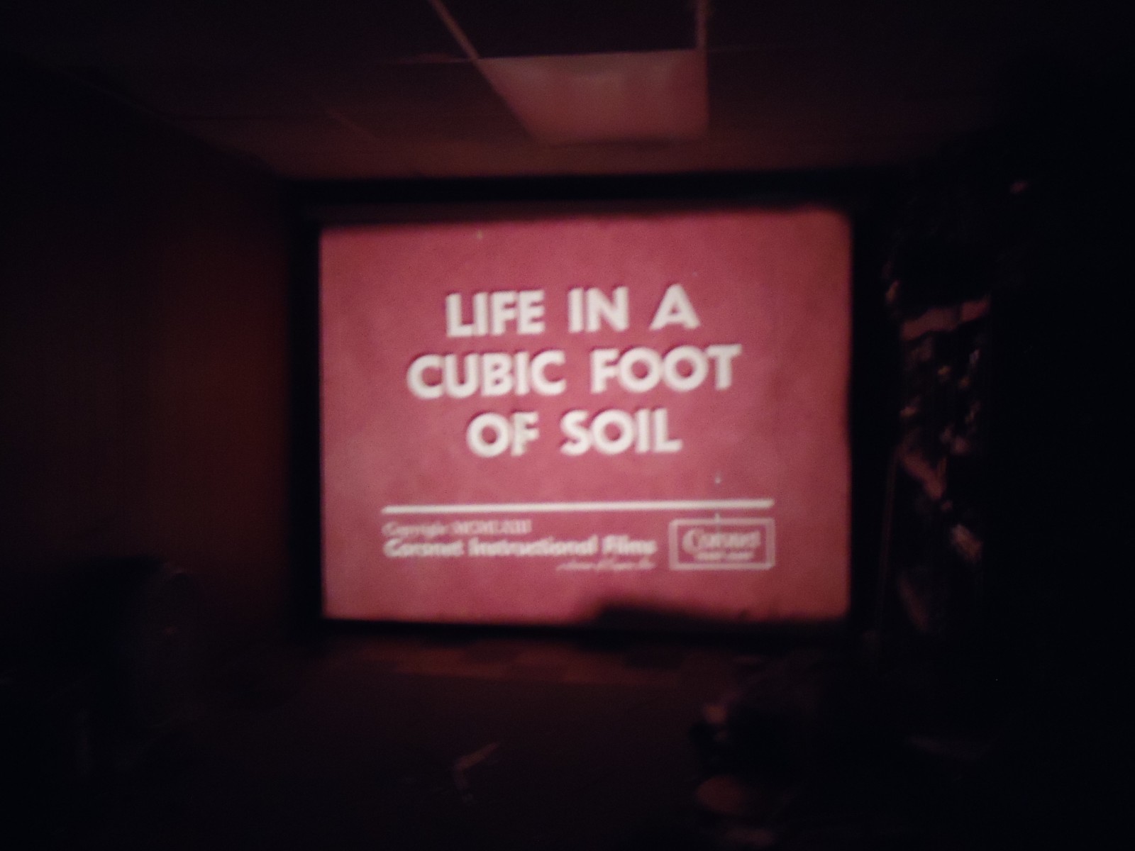 16mm Life in Cubic Foot of Soil 400' Educational Film 