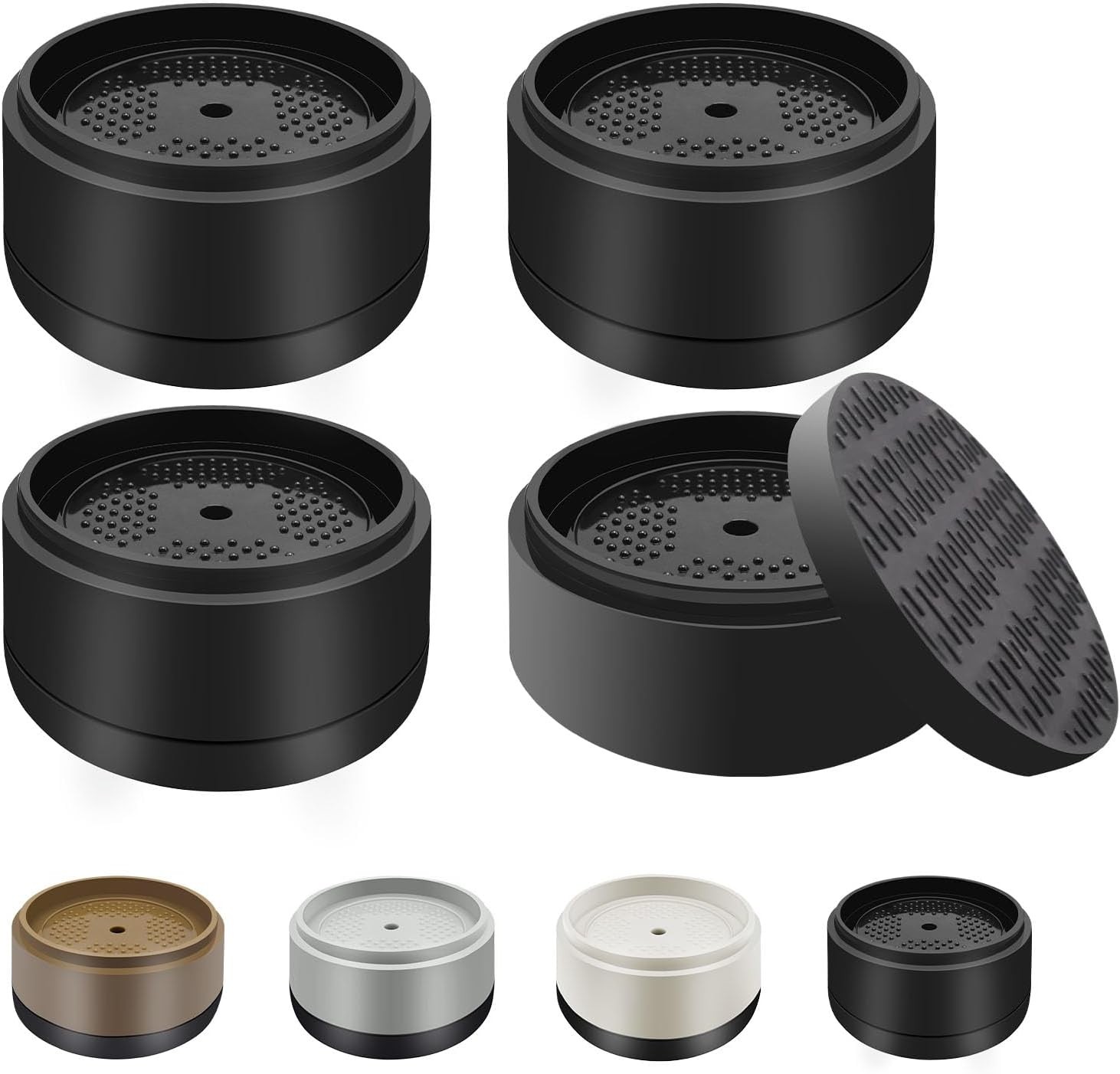 Furniture Risers Bed Risers Heavy Duty 1 inch, 2 inch, 3 inch, 4 inch Round Adju