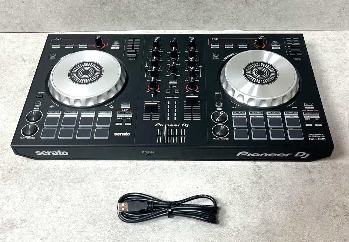 Pioneer DJ, DDJ-SB3 DJ Controller, Verified to Work, 2020 Model, From Japan