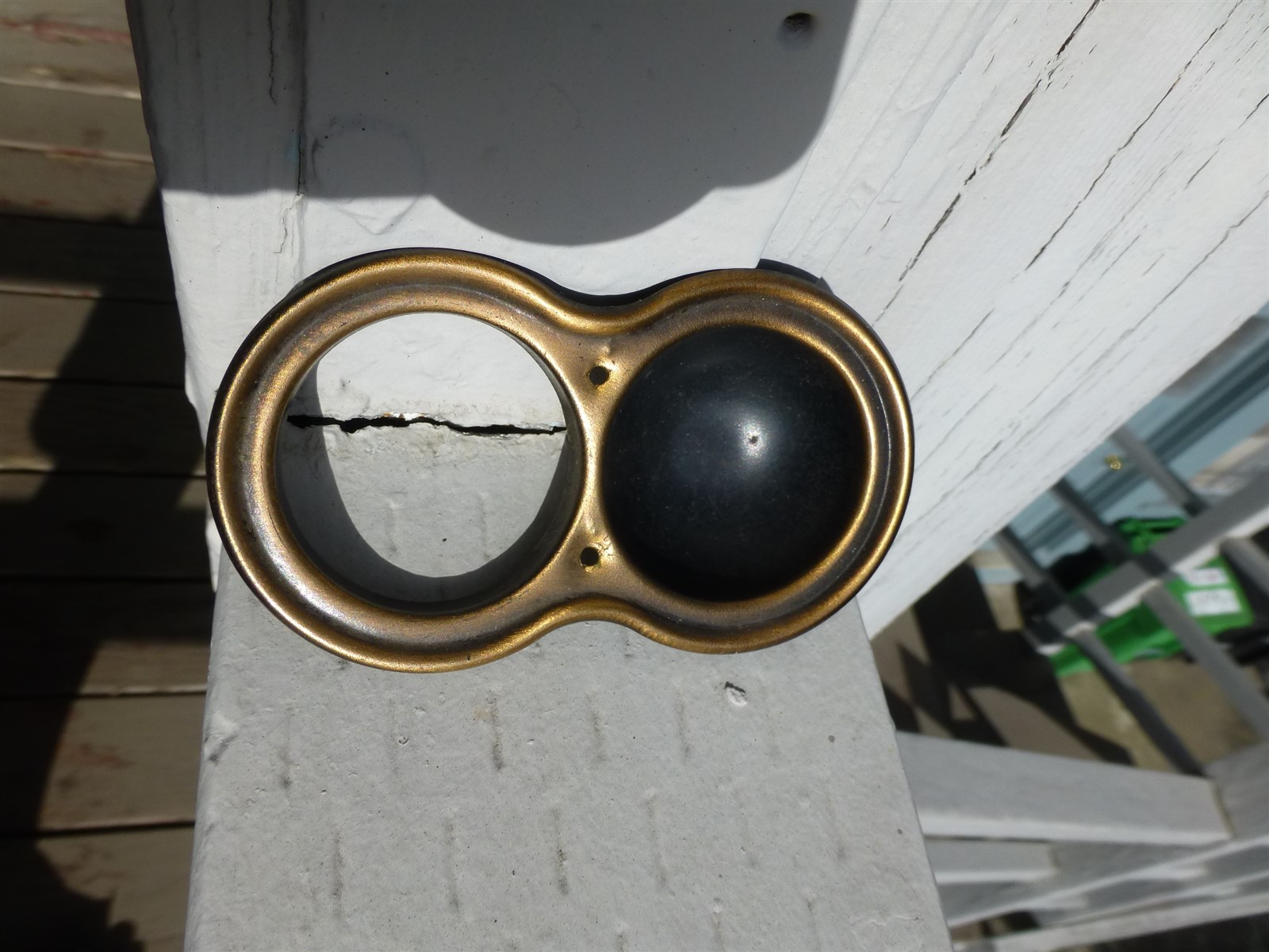 1930 GRIGSBY GRUNOW MAJESTIC Needle Cup Radio Phonograph Antique Bronze