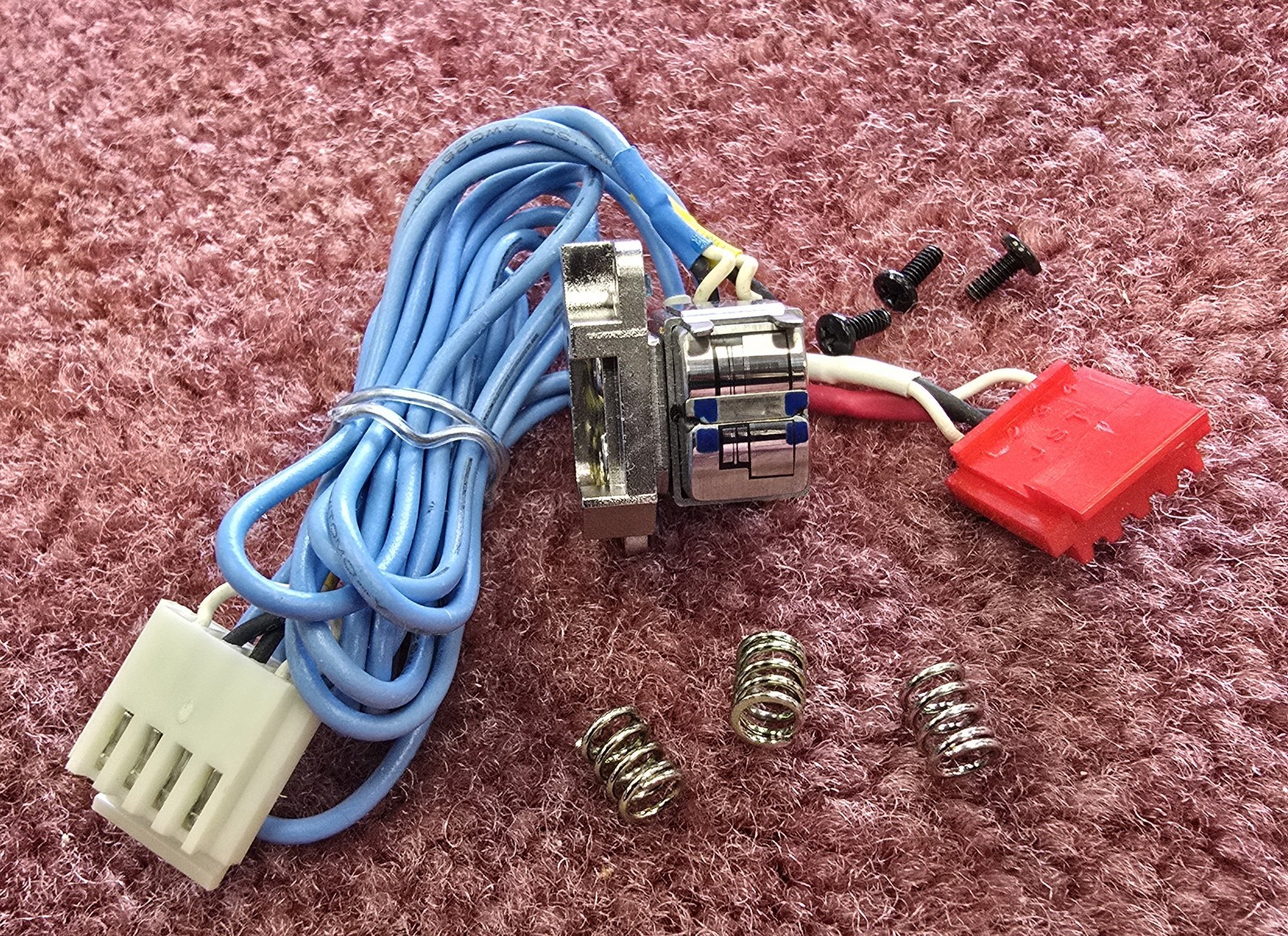 Sony 1-543-684-21 Record Playback Head Assy + Mounting Bolts & Alignment Springs