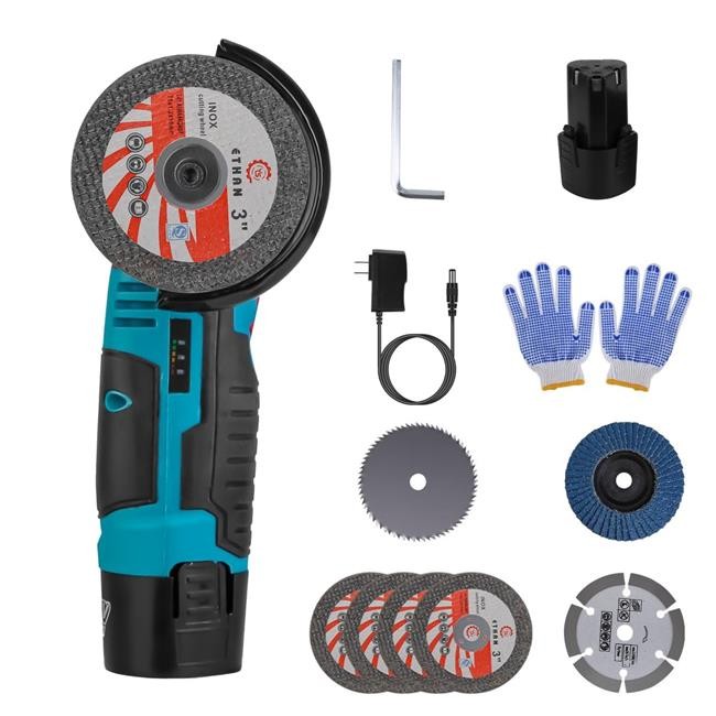 Fresh Fab Finds FFF-GPCT4947 12V Cordless Mini Angle Hand Polishing Grinding ...