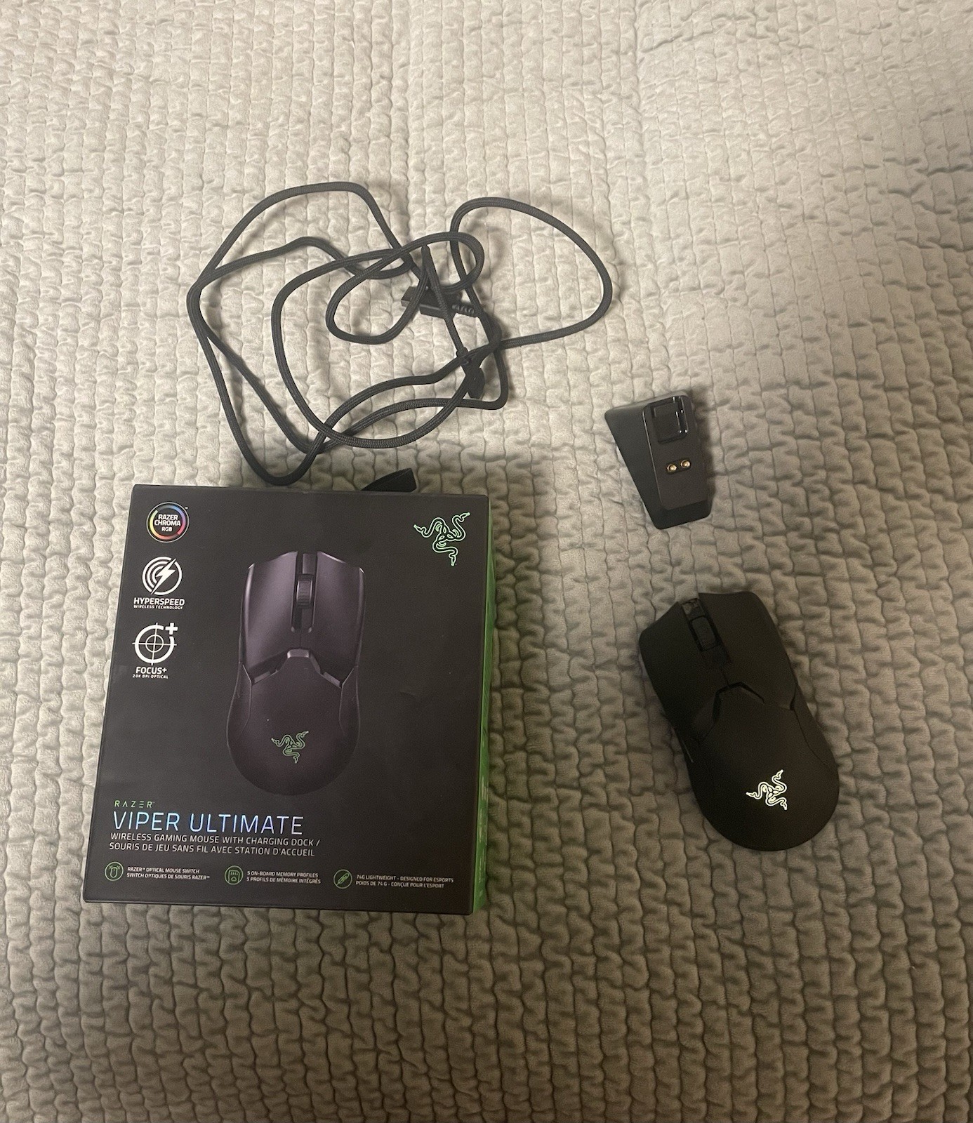 Razer Viper Ultimate Wireless Optical Gaming Mouse - Black