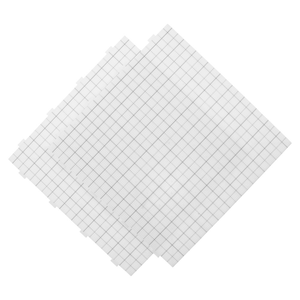  2pcs Bead Fusion Boards - Square Plastic Pegboard Base with 104 Pegs for DIY