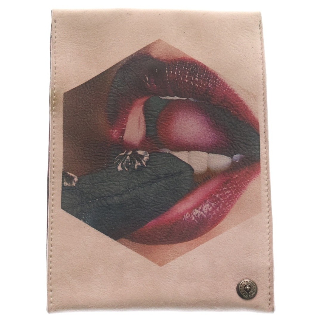 CHROME HEARTS Suede Leather Pouch Multi Used fc8159f275f453fc870ee6991b5e7d7a