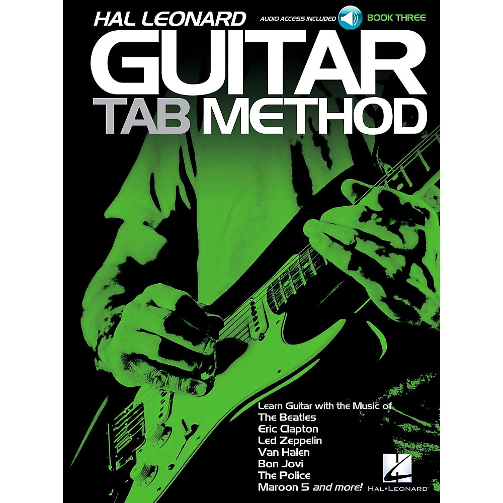 Hal Leonard Guitar Tab Method Book 3 Book/Audio Online