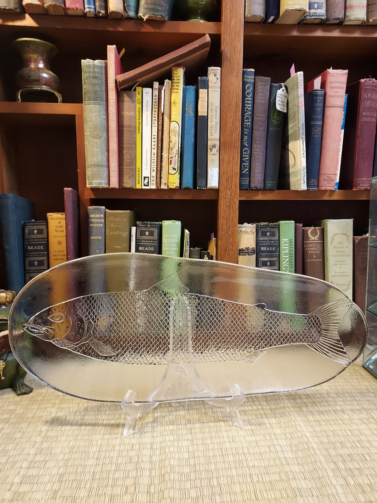 Glass Fish Platter