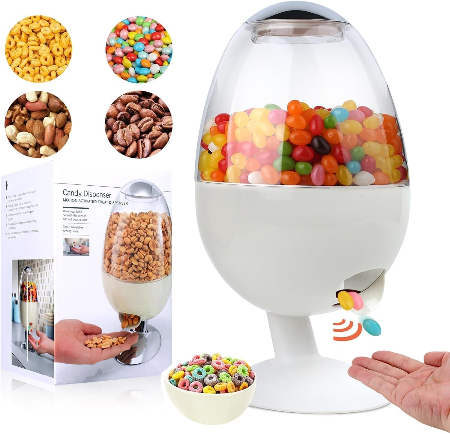 12"Large Automatic Candy Dispenser Machine,Motion Activated Candy Dispenser