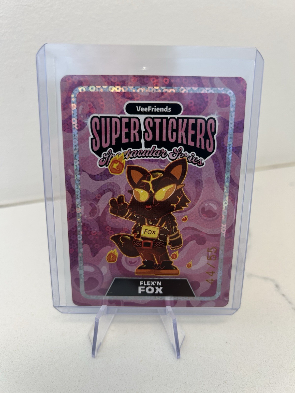 Flex'n Fox 2026 VeeFriends Super Stickers Spectacular BUBBLE GUM LAVA /55