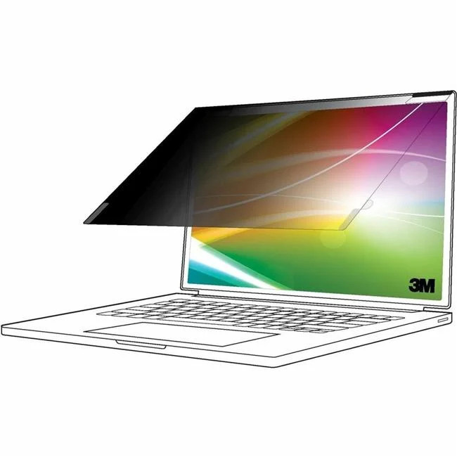 3M BP150C3E Bright Screen Privacy Filter for 15 in. Full Screen Laptop
