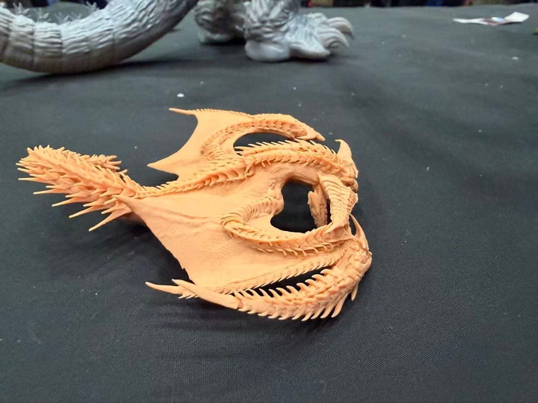 Sparkling Dragon Monster Hunter Series Refrigerator Magnet