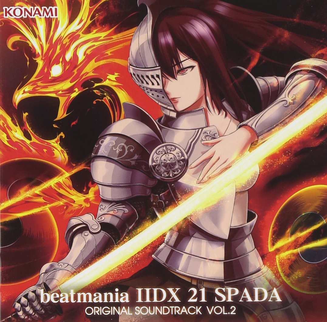 beatmania IIDX 21 SPADA ORIGINAL SOUNDTRACK Vol.2 book form JP