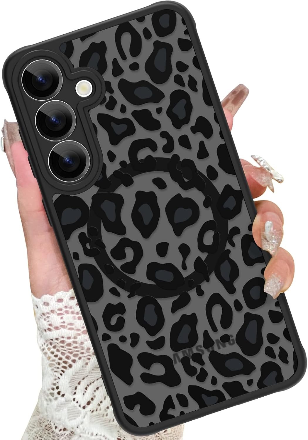 Case for Galaxy S24 Plus Phone Case Leopard Printed Pattern Cute Cheetah Protect