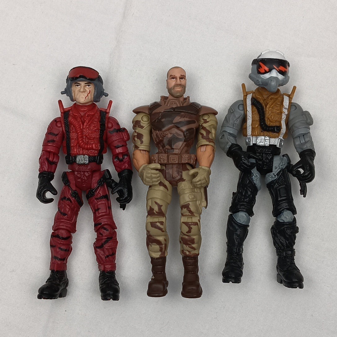 The Corps Red Vulture Conner Bradic Wasp Pilot Loose Action Figure Lanard Lot