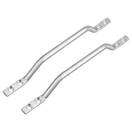 Aluminum Grab Assist Handle RV Camper Gate, Solid Round RV Door Handle Fit 2pcs