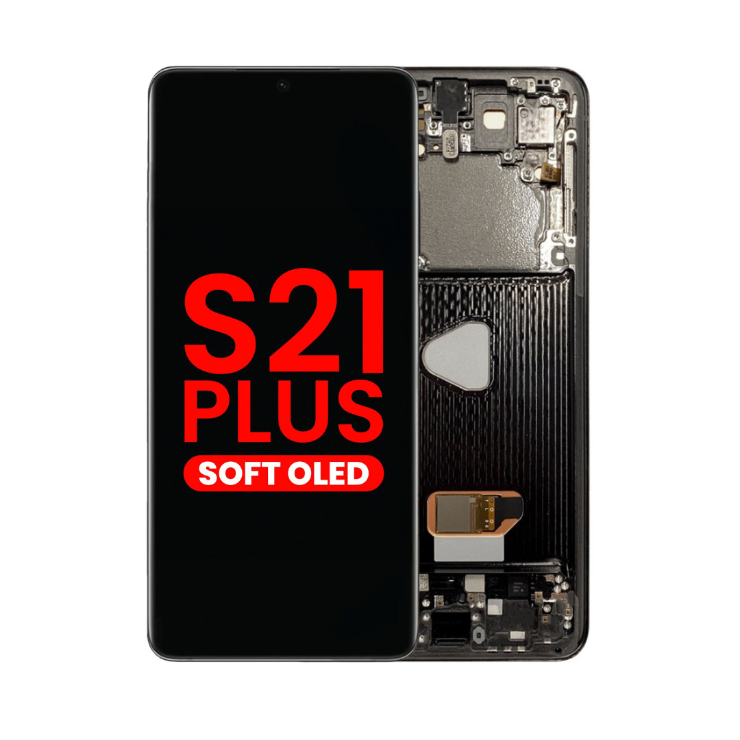 For Samsung Galaxy S21 Plus LCD Touch Screen W/Frame Aftermarket Oled BLACK