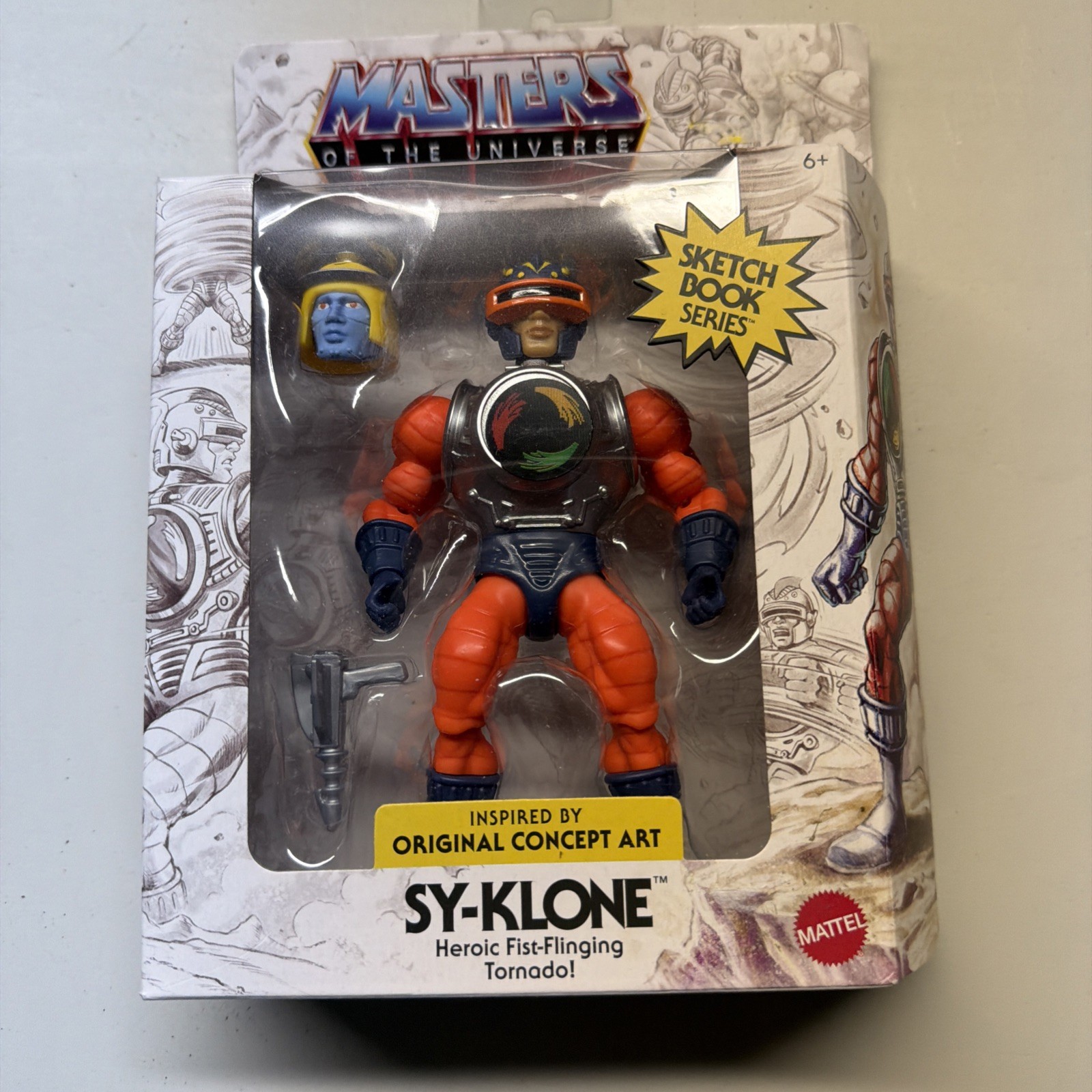 Masters of the Universe Origins Sy-Klone 5.5" Action Figures Sketchbook Series