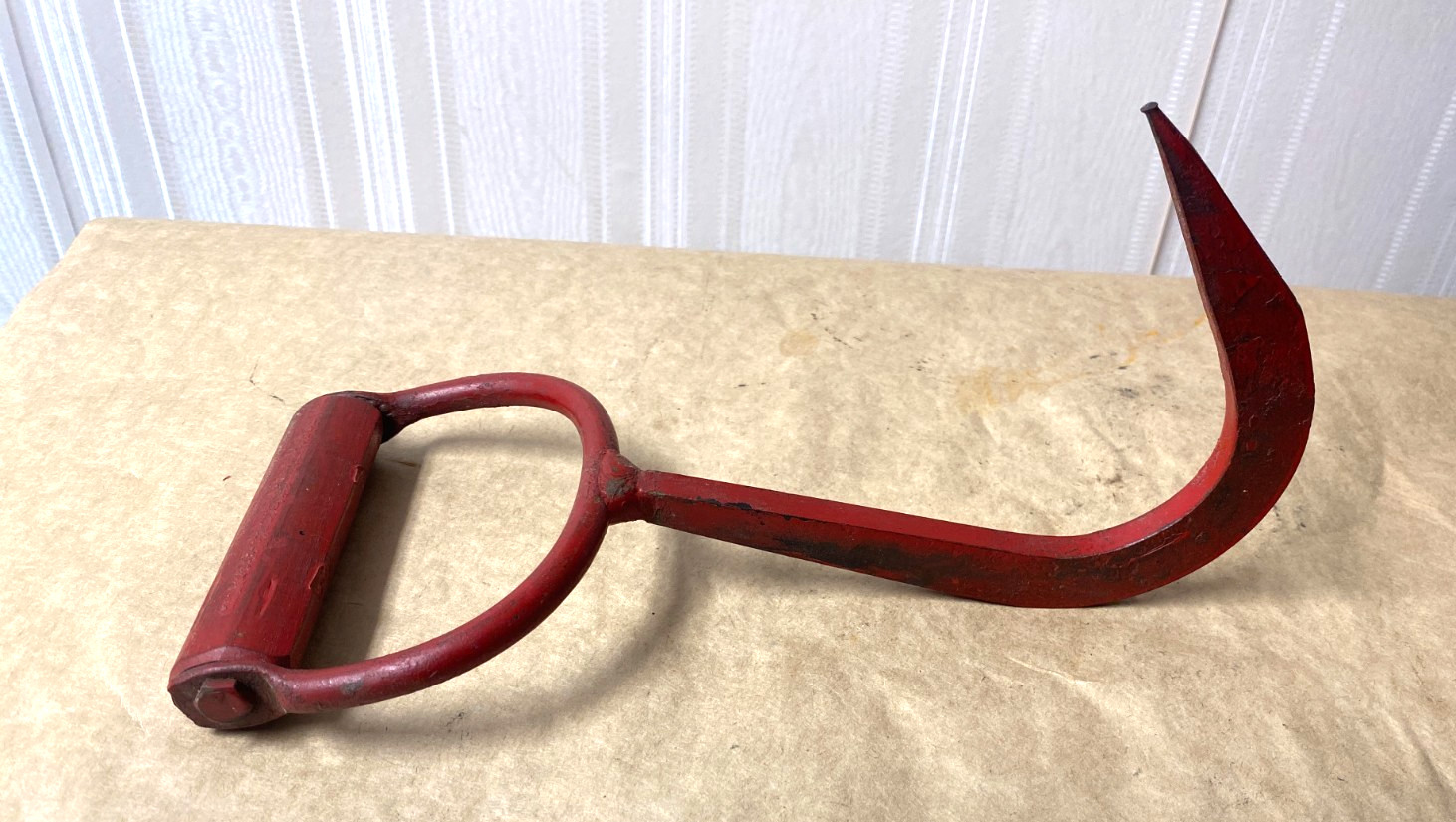 A Vintage Pulp - Wood Hook  from Maine