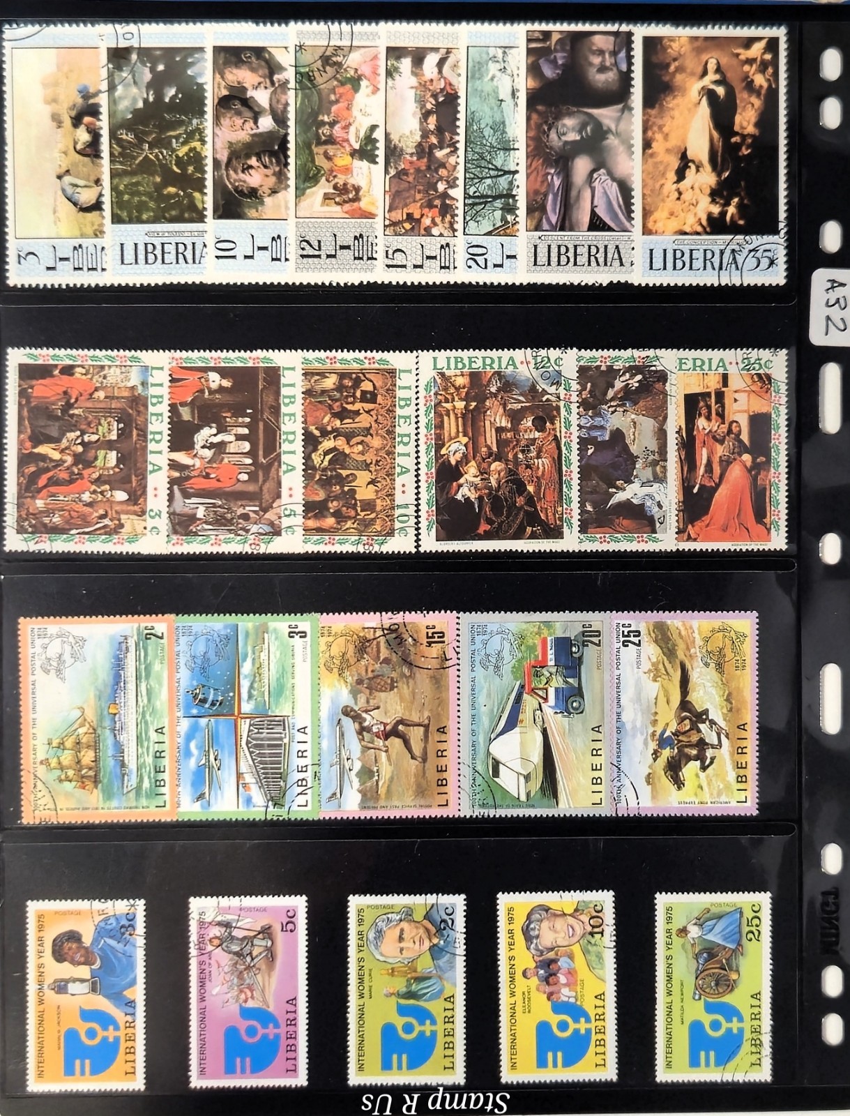 Postage Stamps LIBERIA - World Culture - Sold as Seen (A32)