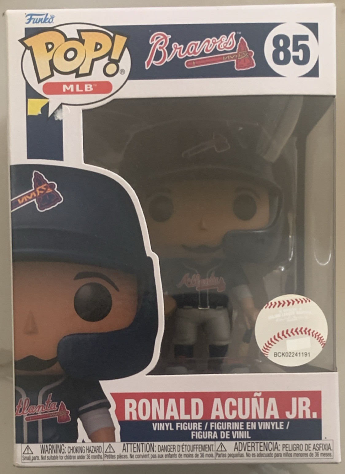 Funko Pop! Vinyl MLB Ronald Acuña Jr. Atlanta Braves Figure #85