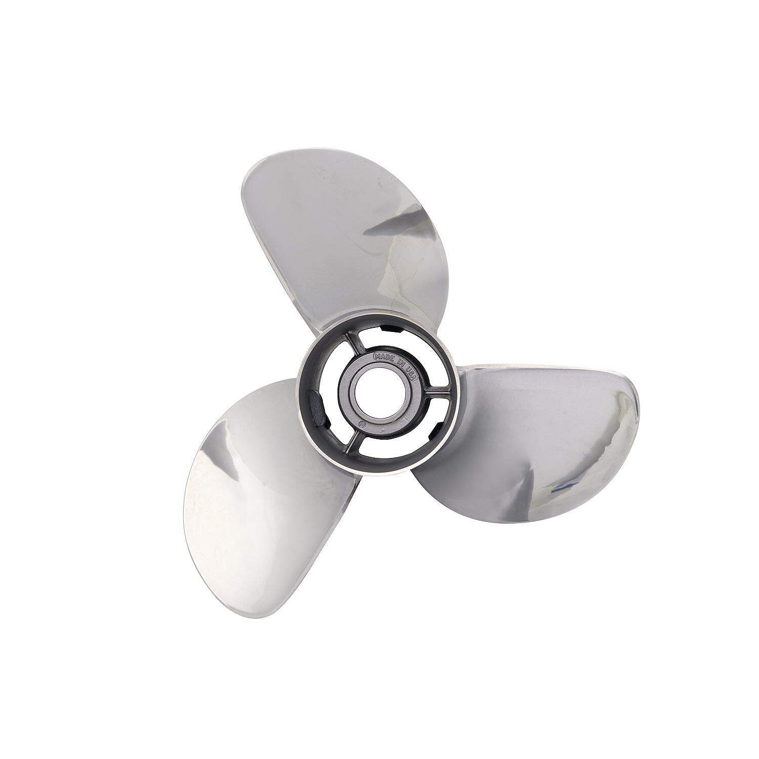Mercury 8M0151381 Tempest Plus 3-Blade 14.6x19 RH Stainless Steel Propeller