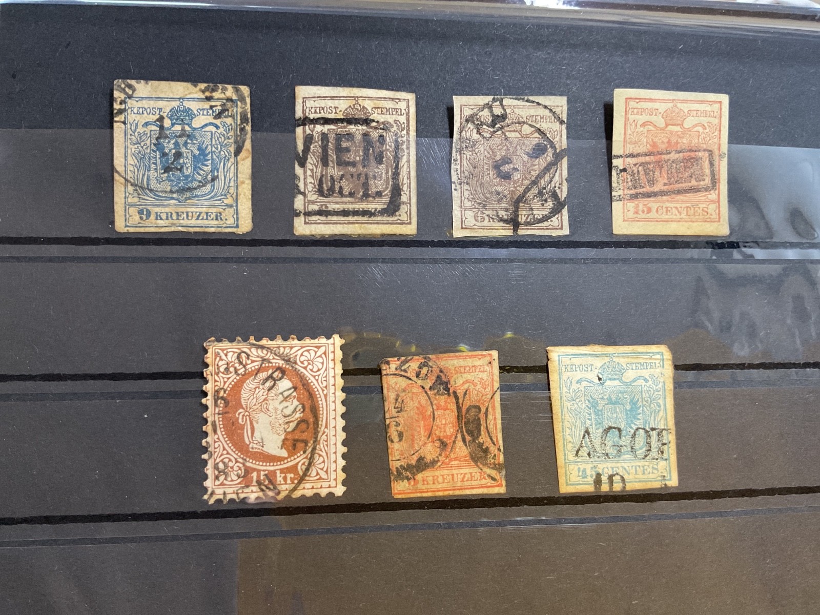 Austria early mounted mint or used stamps   B3574