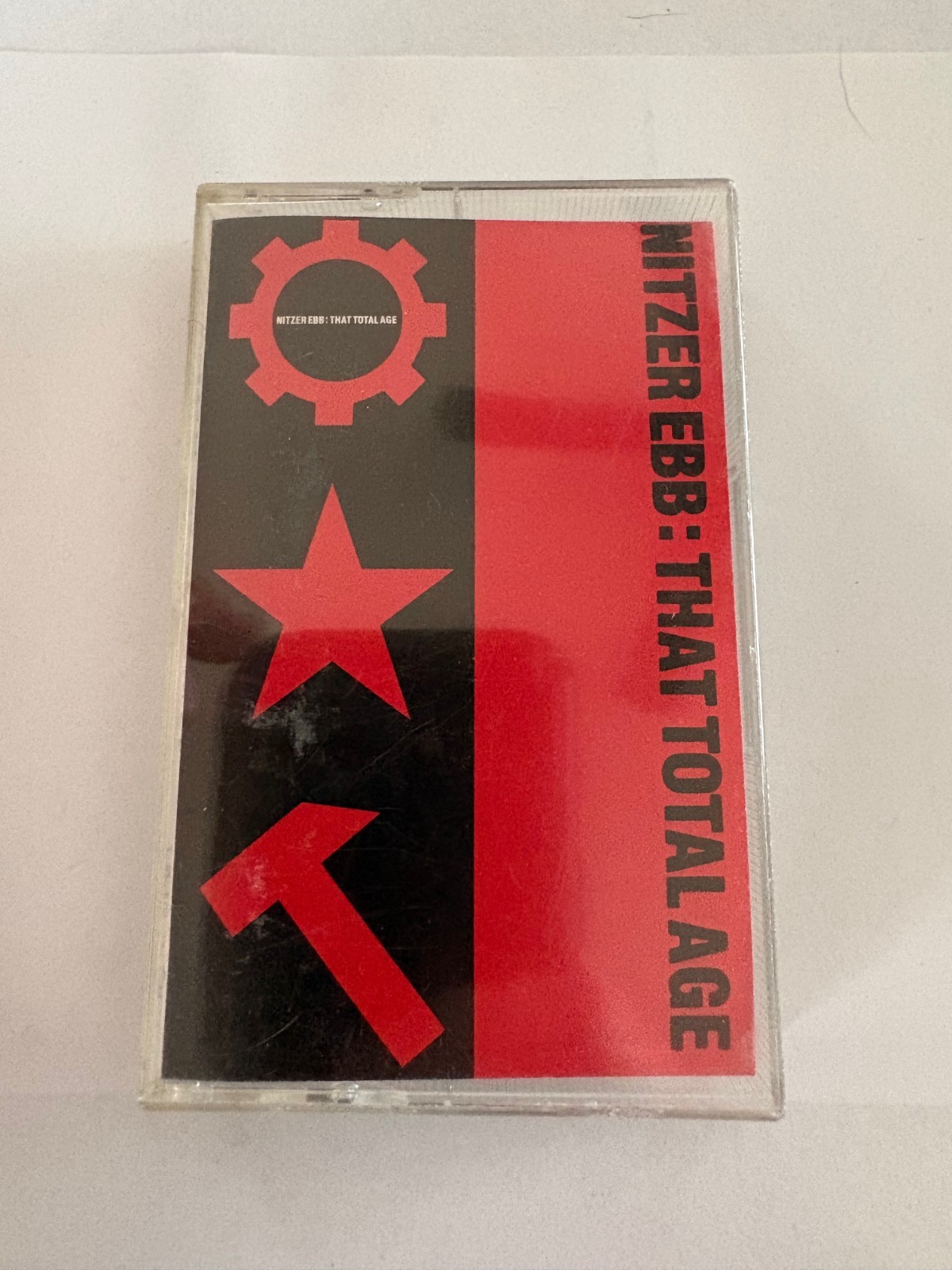 Nitzer Ebb: That Total Age Cassette Tape (1987 Geffen) Original Release Tested