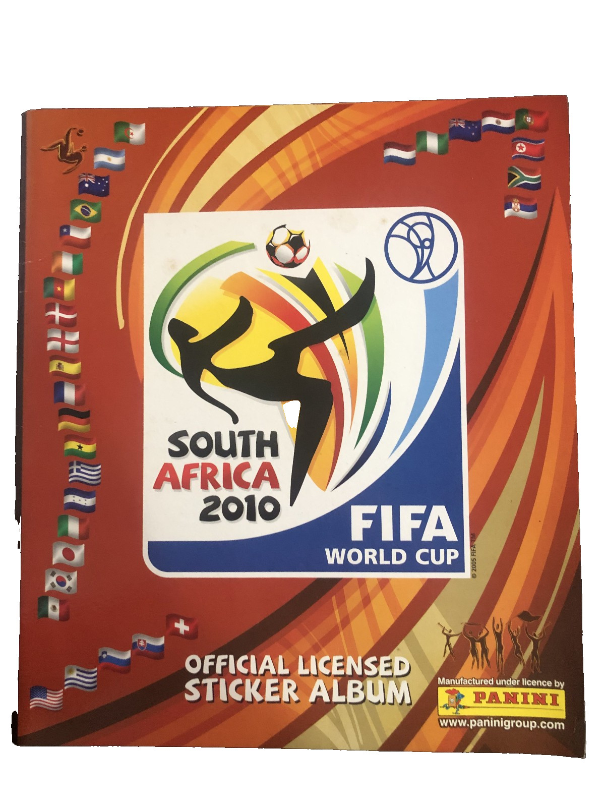 Sticker Album Empty Official Panini Fifa World Cup South Africa 2010