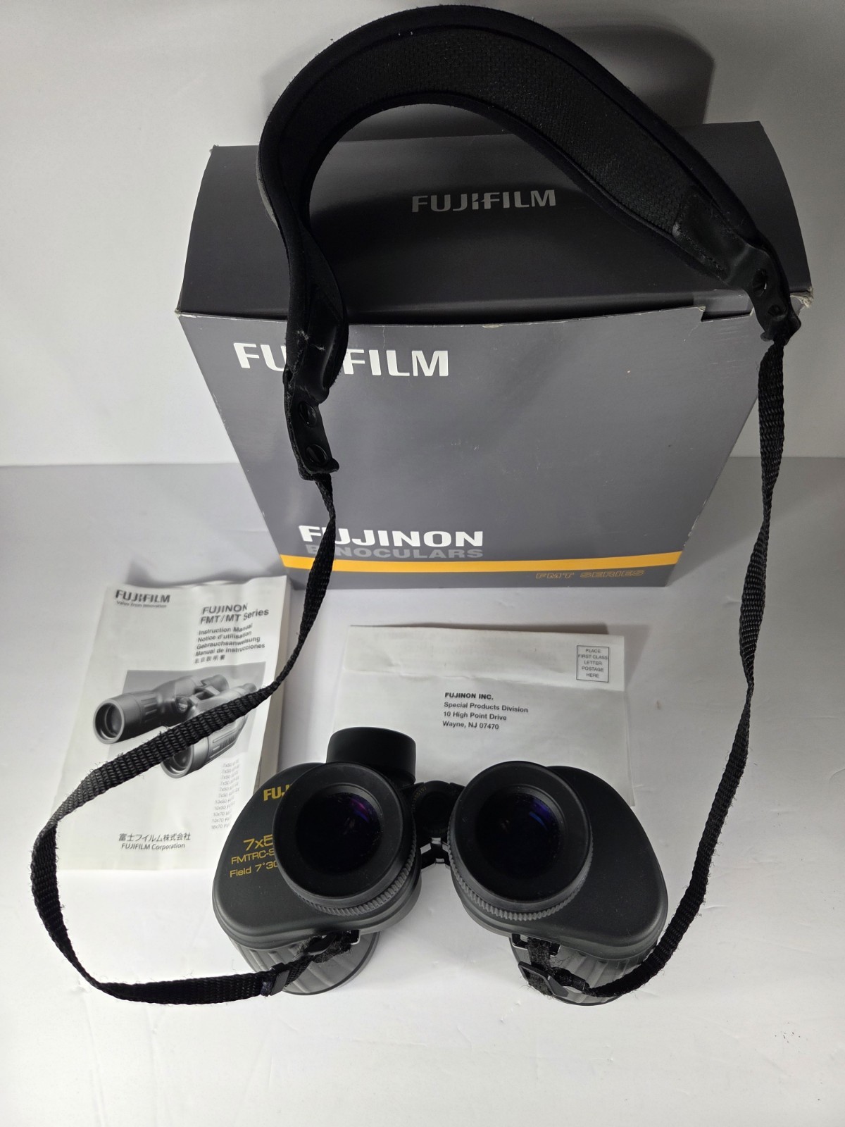 Fujinon 7x50 FMTRC-SX Marine Binoculars w/ Compass Rangefinder Pro Optics Japan