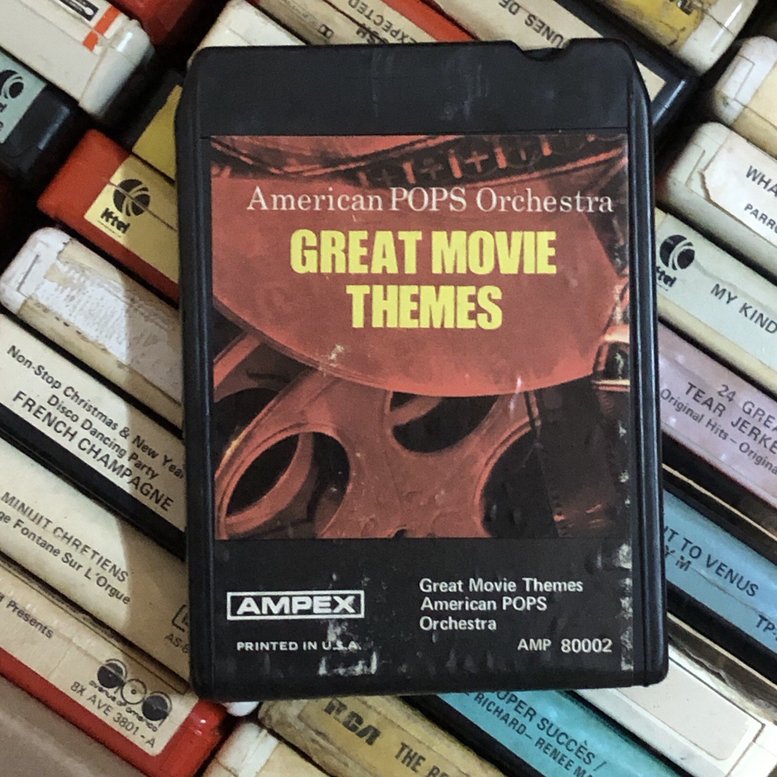 Great Movie Themes : American Pops Orchestra,  8 Track Tape