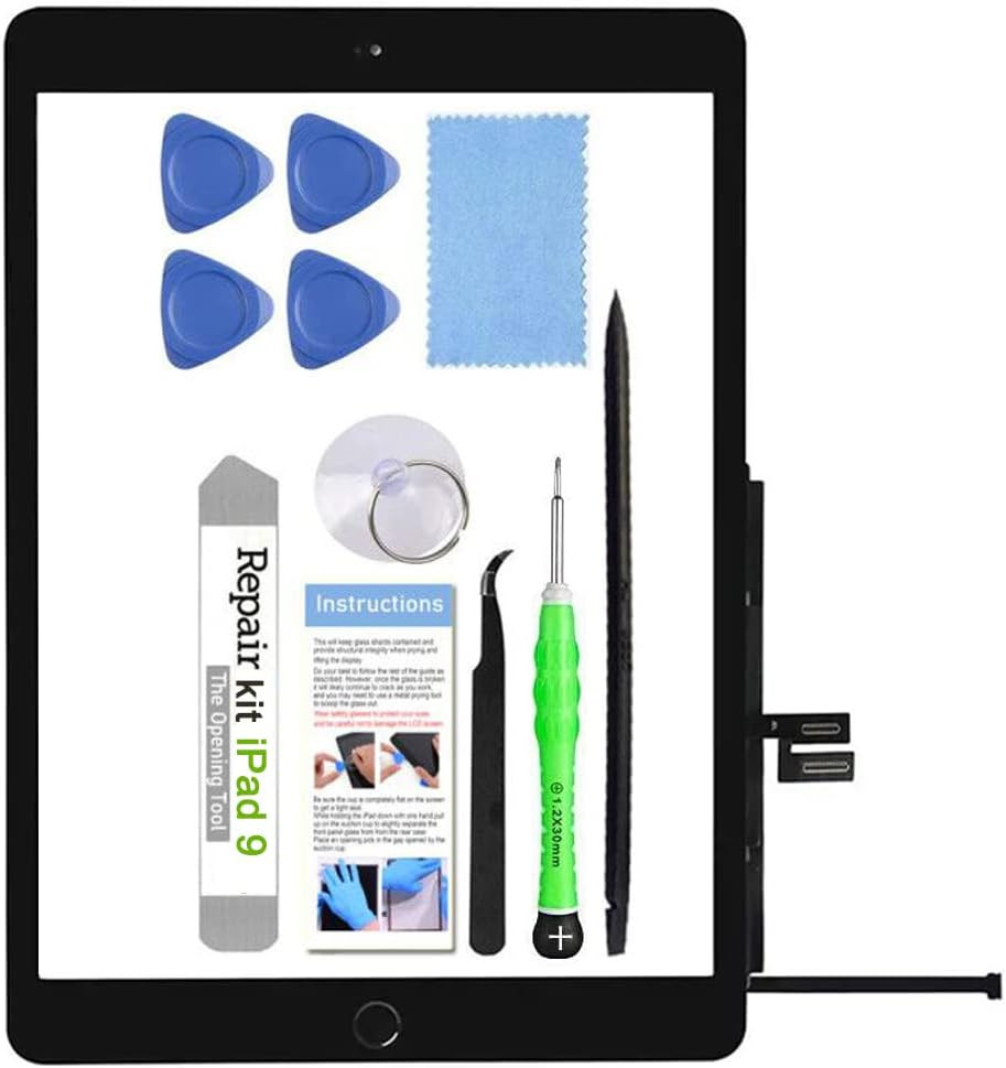 For Ipad 9 (9Th Gen 2021) A2602 A2603 A2604 A2605 Screen Replacement Glass Touch