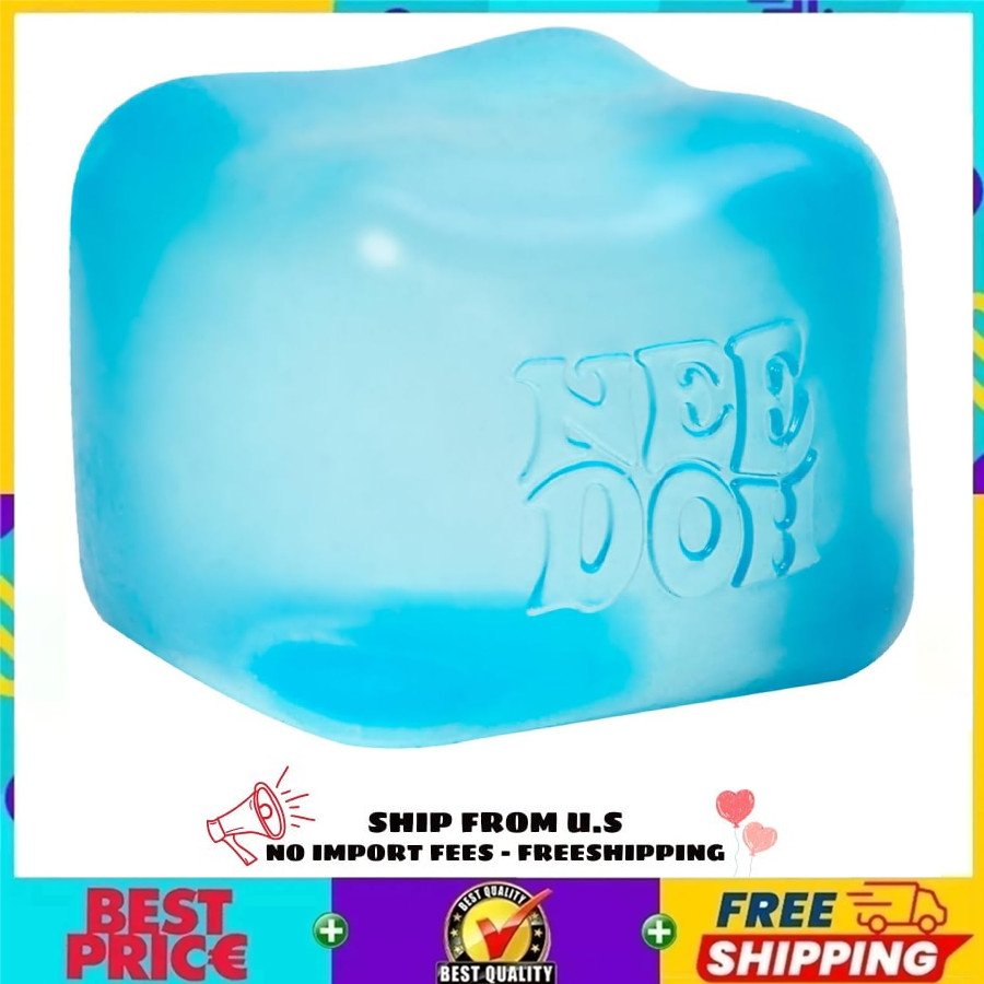 Schylling NeeDoh Nice Cube -Sensory Squeeze Toy with Super Solid Squish - 2.25"