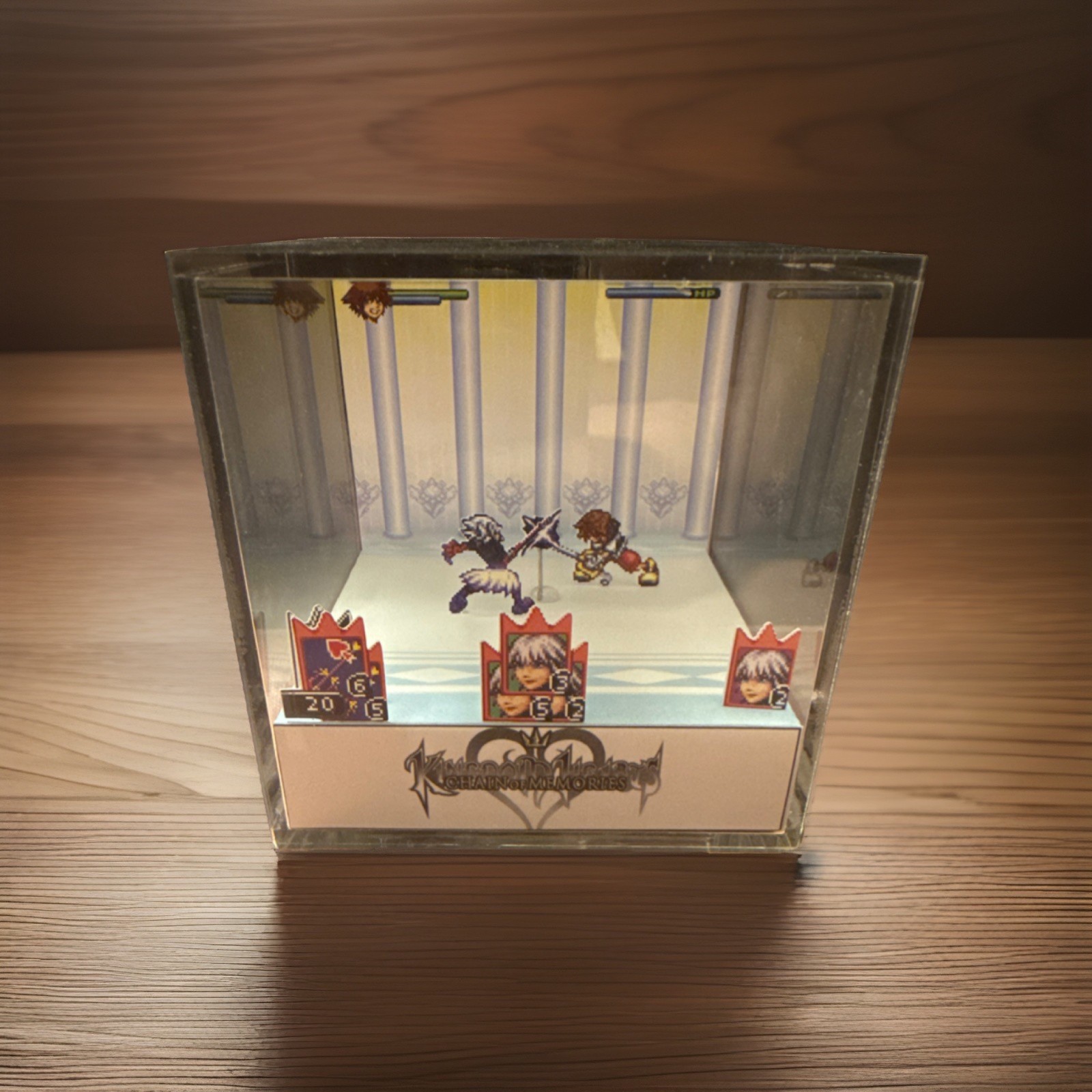 Kingdom Hearts Chain of Memories Sora Display Diorama Video Game Collectible