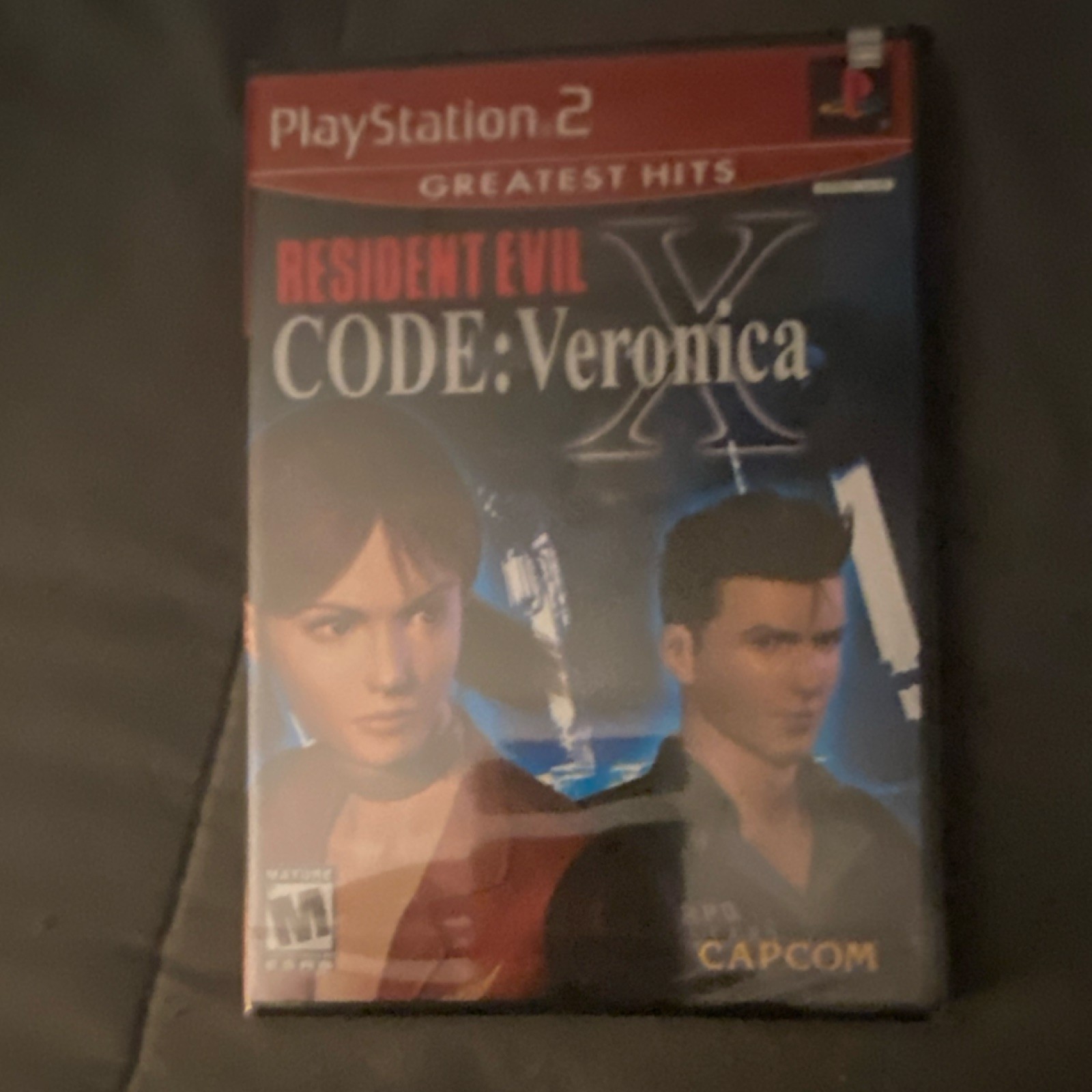Capcom Resident Evil Code: Veronica X PlayStation 2 DVD Keep Case