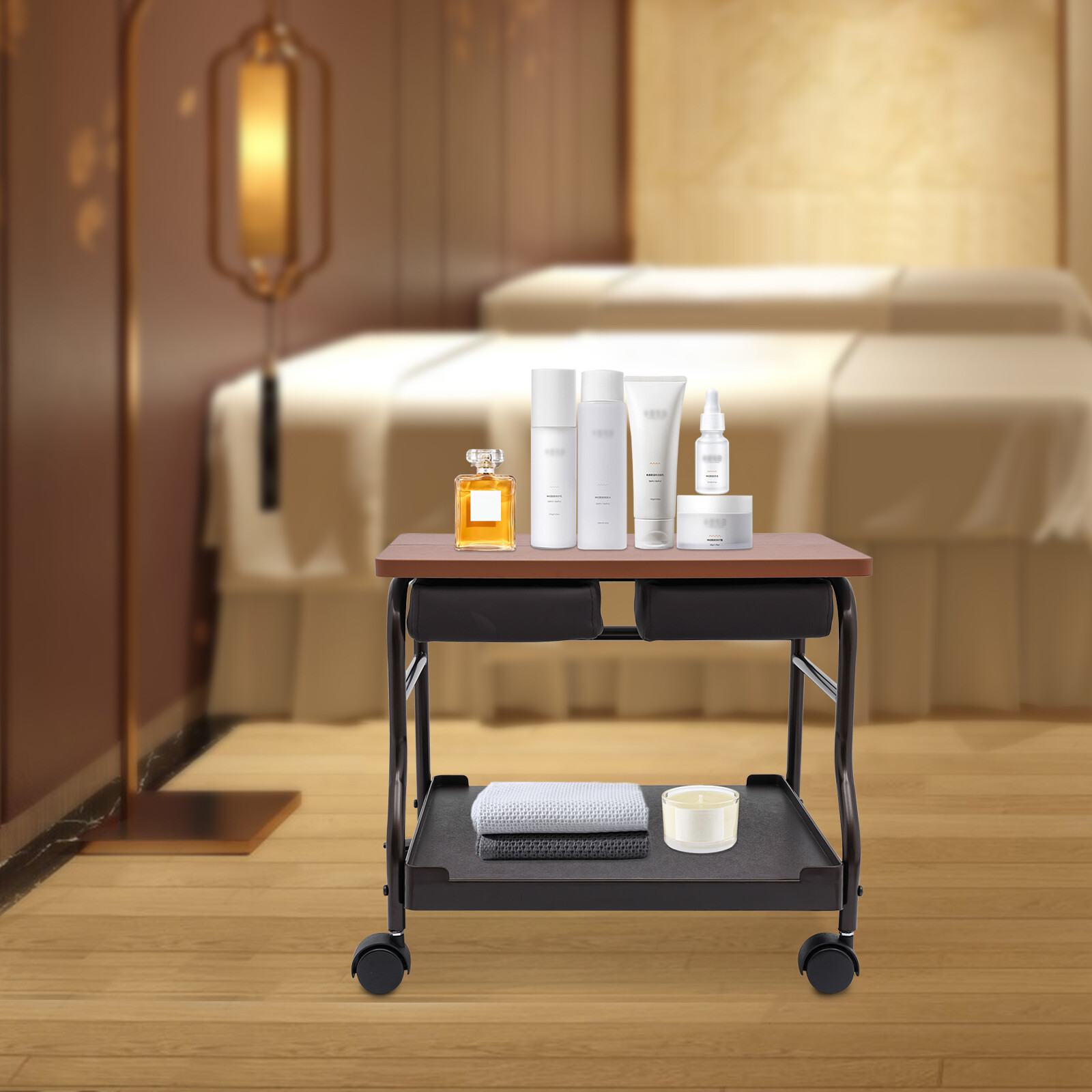 Beauty Salon Cart Nail Or Foot Bath Spa Trolley Pedicure Manicure Salon Supplies