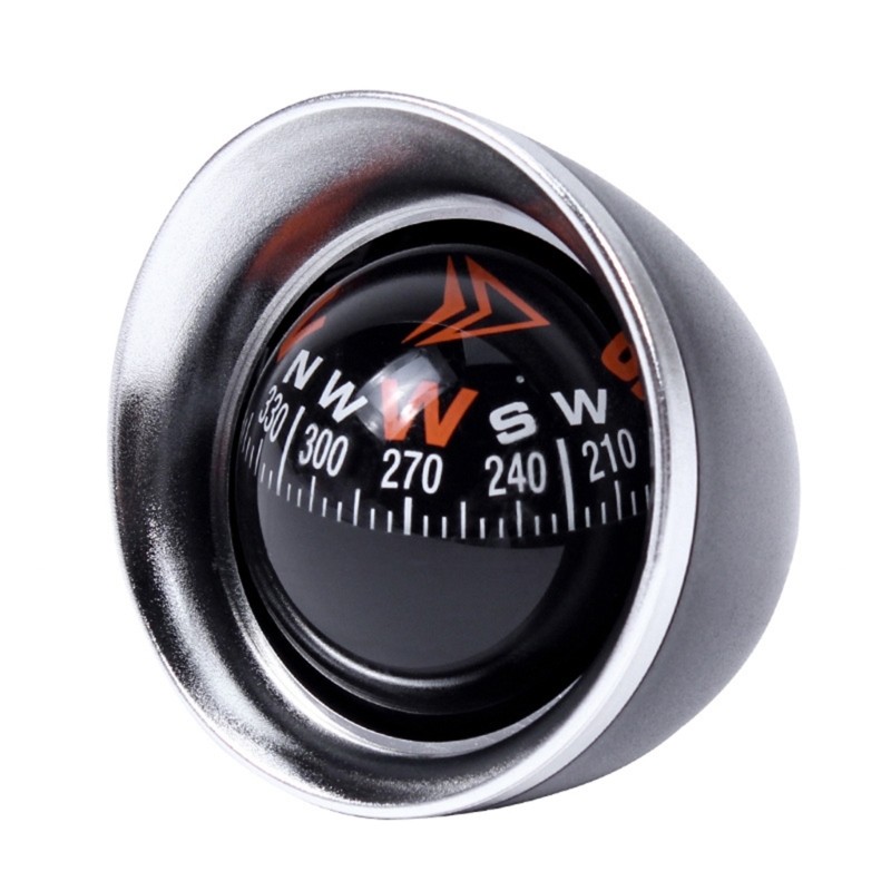 Mini Automotive Dashboard Car Ball Compasses Dashes Mount Compasses Decoration