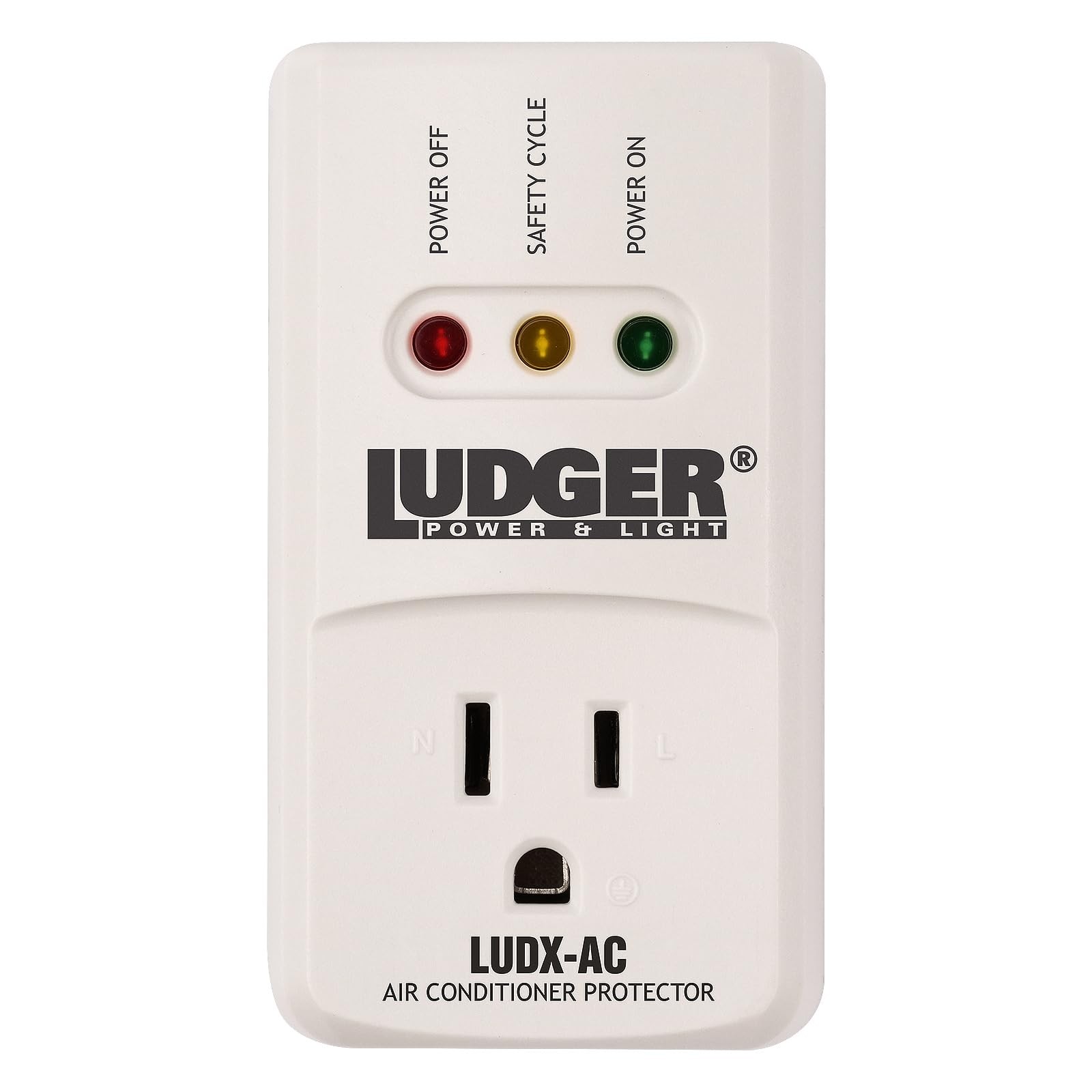 Ludger Power Surge Protector (LUDX-AC) ETL Certified 4-Min Safety Cycle