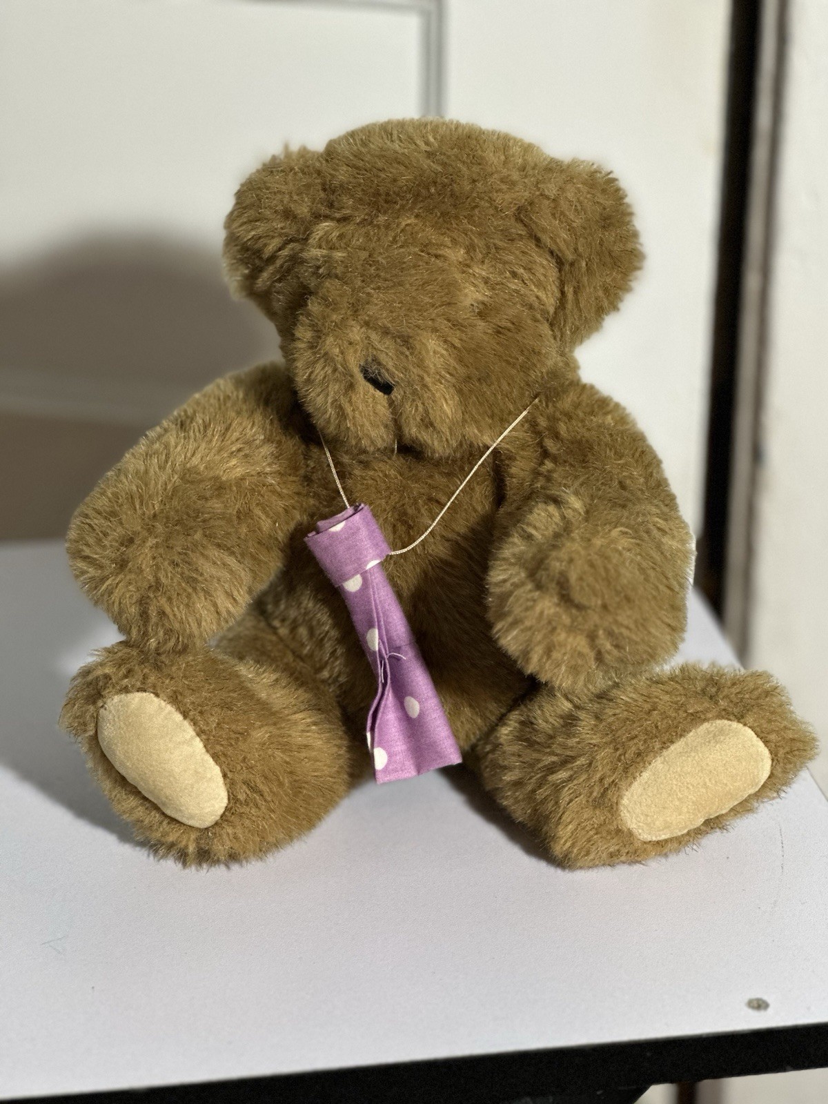 Vermont Teddy Bear Company Plush Brown Bear (PREOWNED)