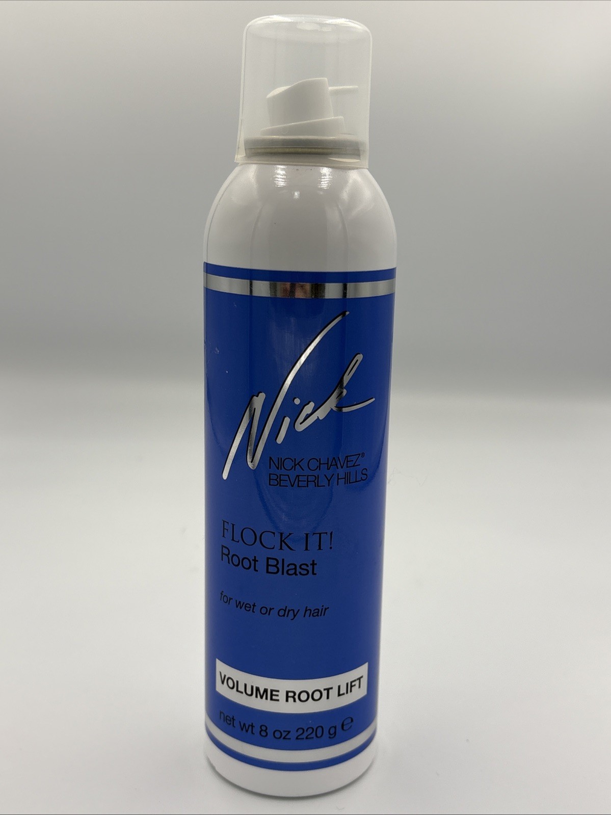 Nick Chavez FLOCK IT Root Blast Volume Root Lift 8 oz For Wet To Dry Hair New