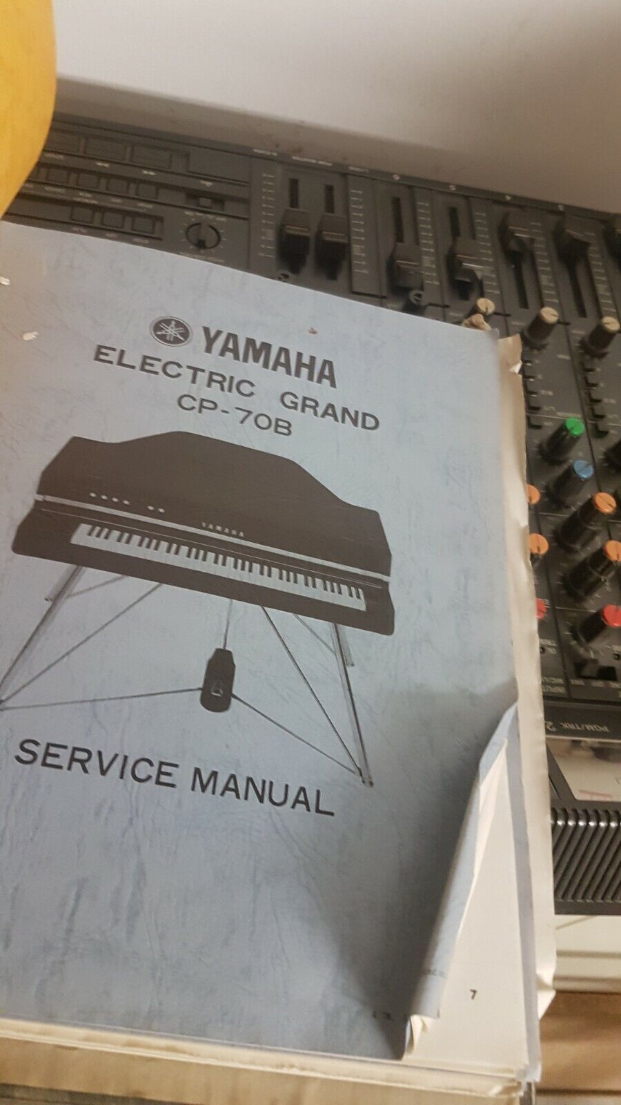 YAMAHA CP 70 B SERVICE MANUAL & PARTS LIST