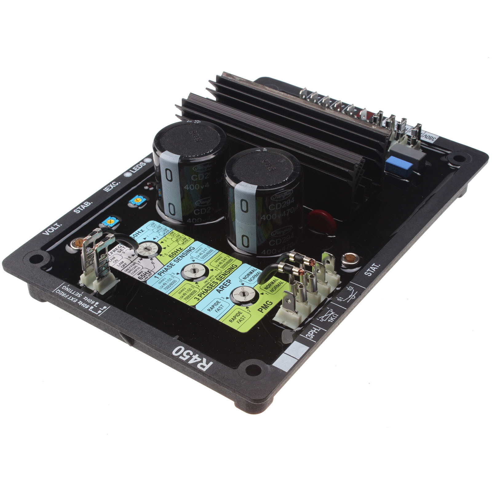 New AVR R450 Automatic Voltage Regulator For Leroy Somer Generator