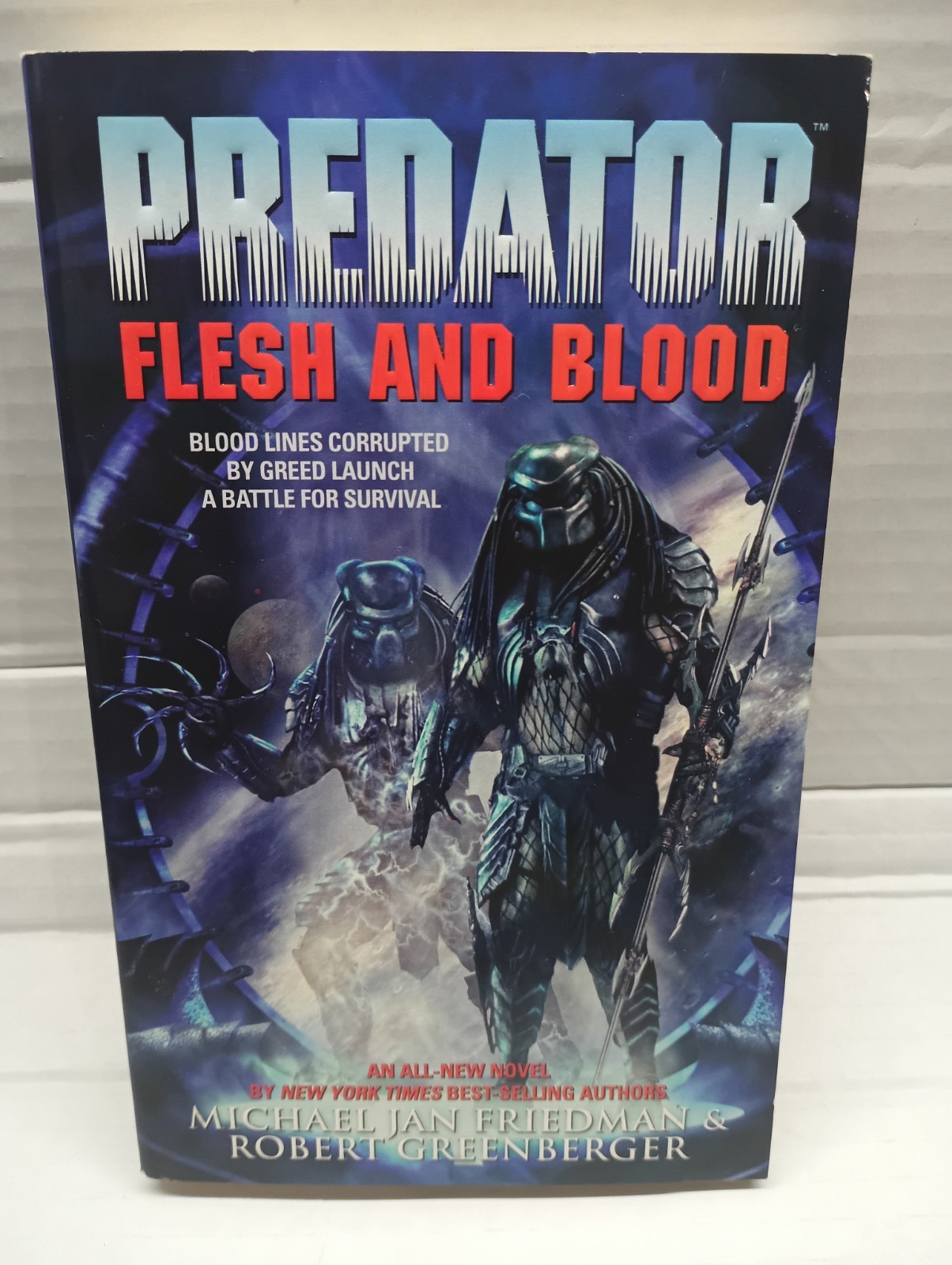 Predator Flesh And Blood Novel Dark Horse Books 2007 20th Century Fox Sci Fi