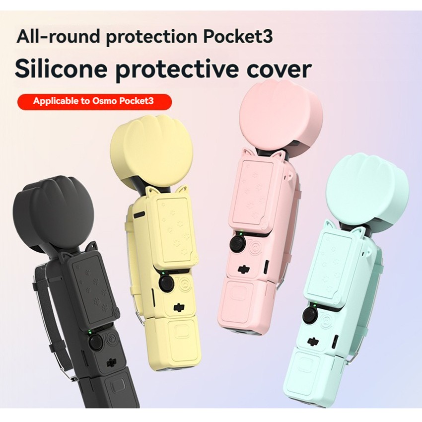 Silicone Case Protective Cover for DJI Osmo Pocket 3