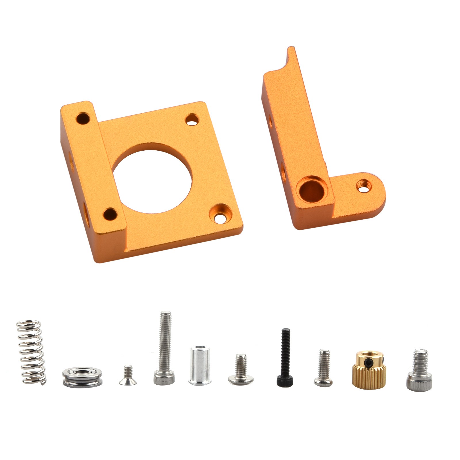 MK8 Extruder Aluminum Block Right Hand For 1.75mm Filament 3D Printer y