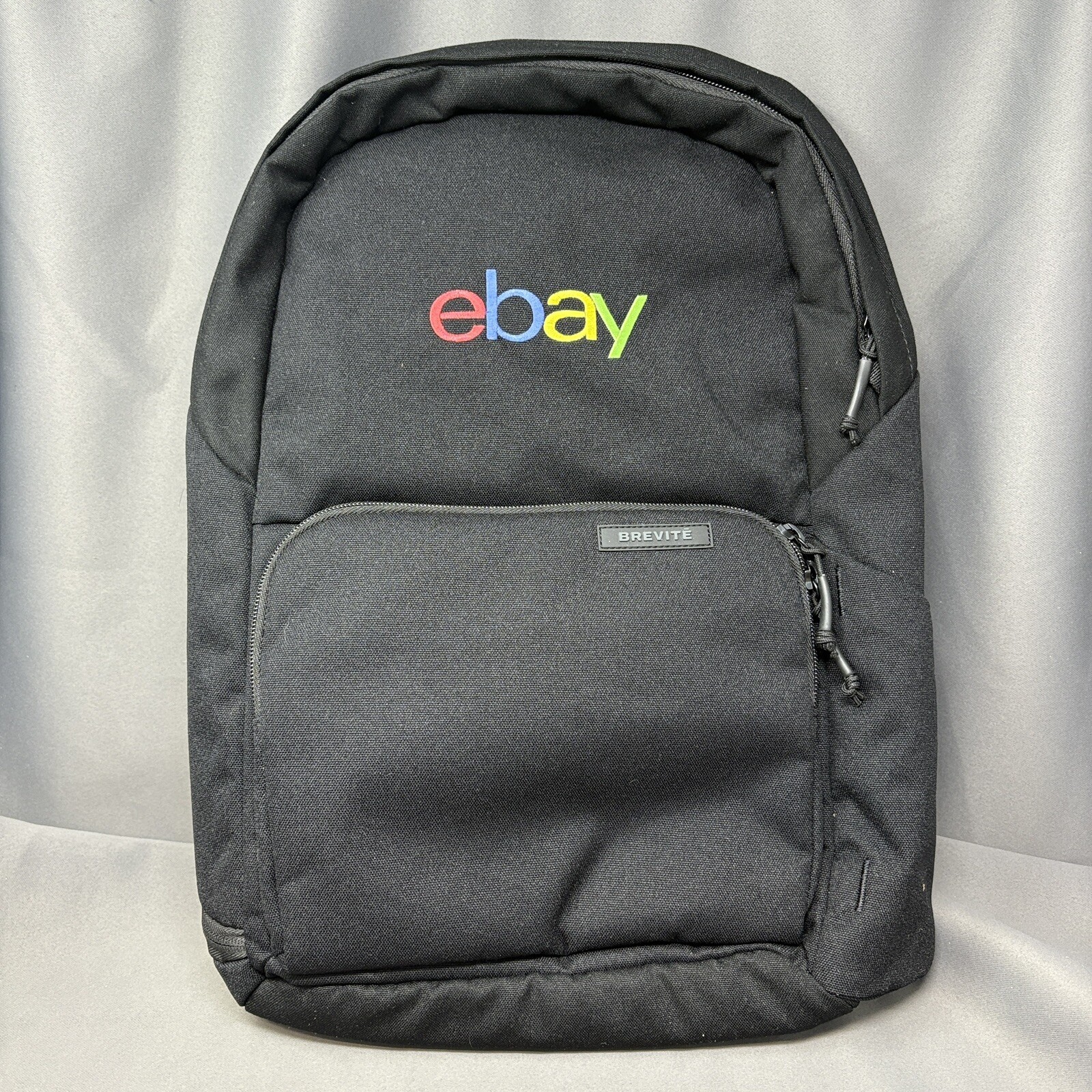 Brevite Ebay Laptop Backpack Black New 16 x 10.5 x 5.5