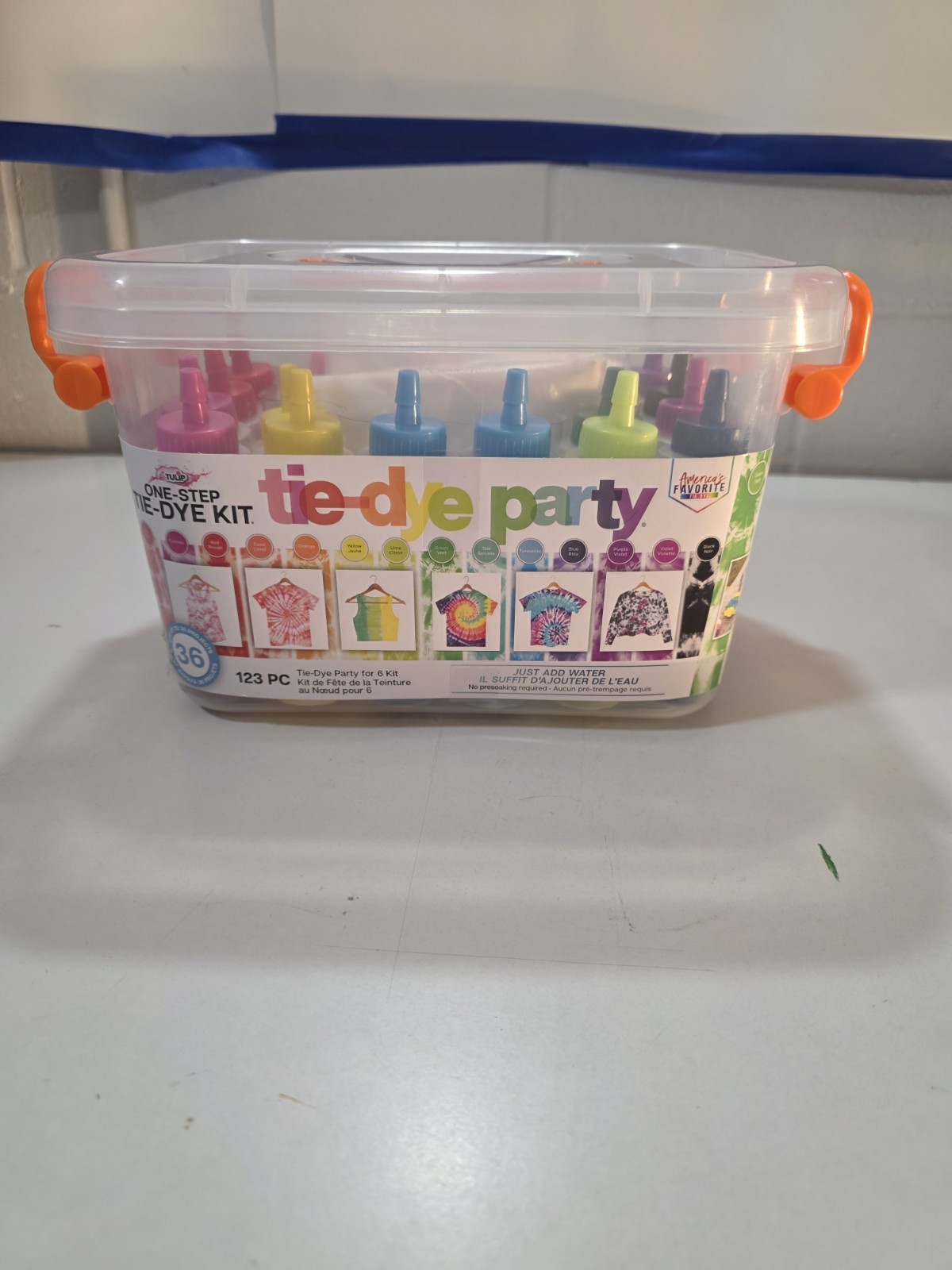 Tulip One-Step Tie-Dye Party Kit | 36 Colors | Complete Tie Dye Set