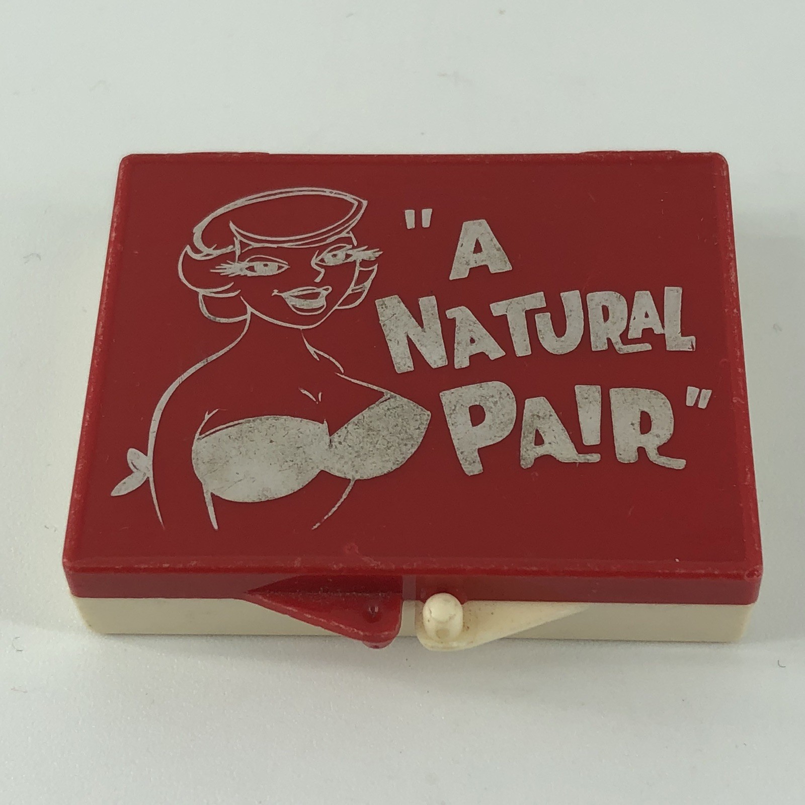 1950-1970s Novelty “A Natural Pair” Gentleman’s Gag Gift Humor Suggestive