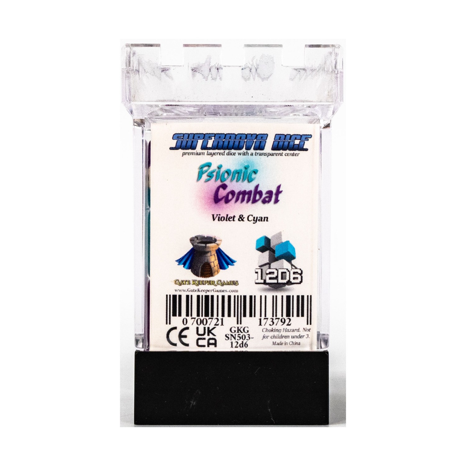 Gate Keeper Dice 12d6 Dice Set Psionic Combat (12) New