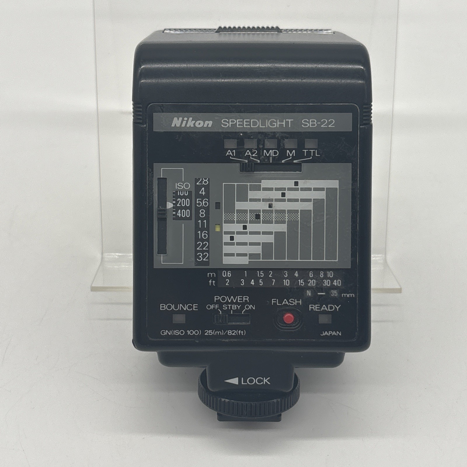 Nikon Speedlight SB-22 Shoe Mount Flash for Nikon Tested