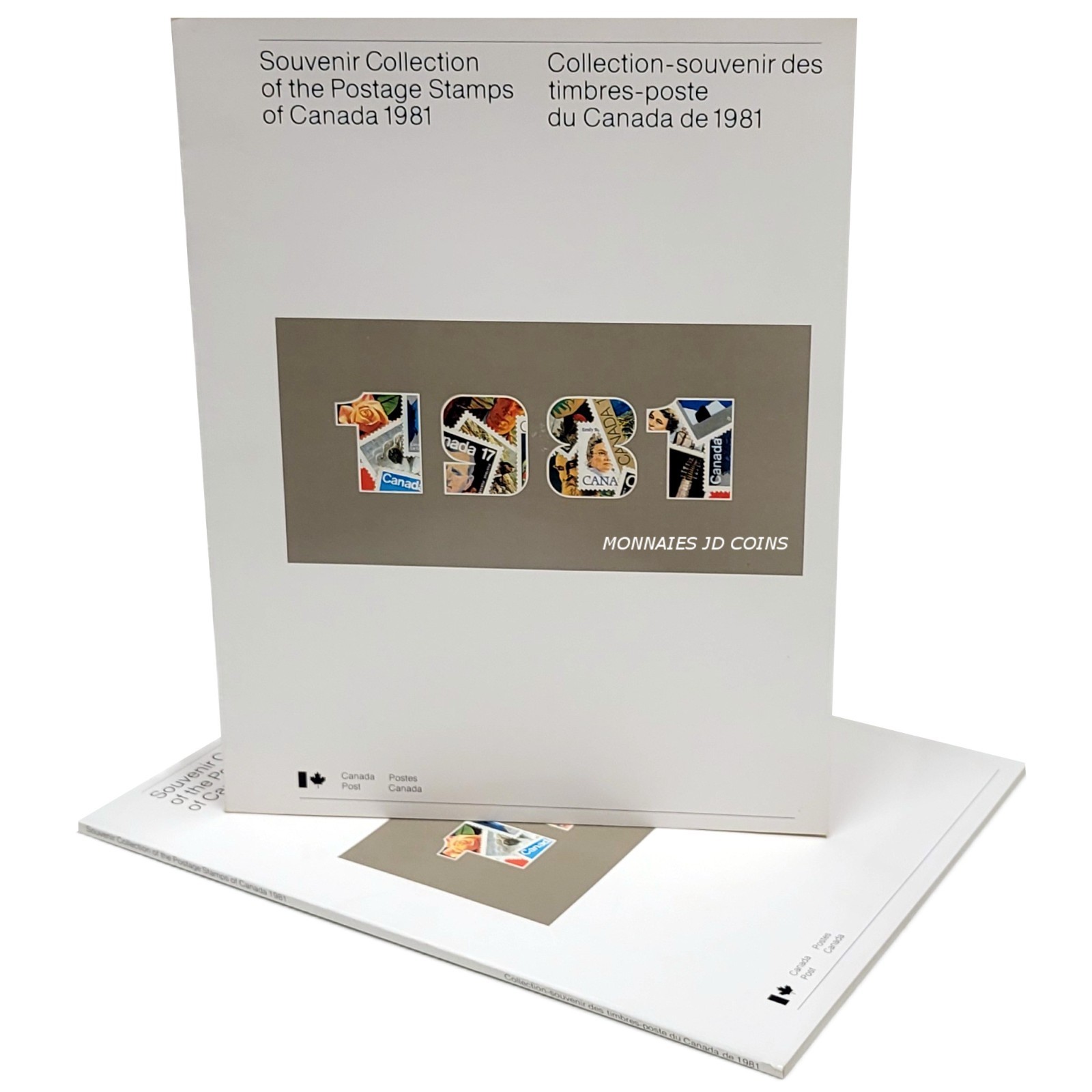 1981 Canada Stamp Collection SOUVENIR COLLECTION OF THE POSTAGE STAMPS OF CANADA